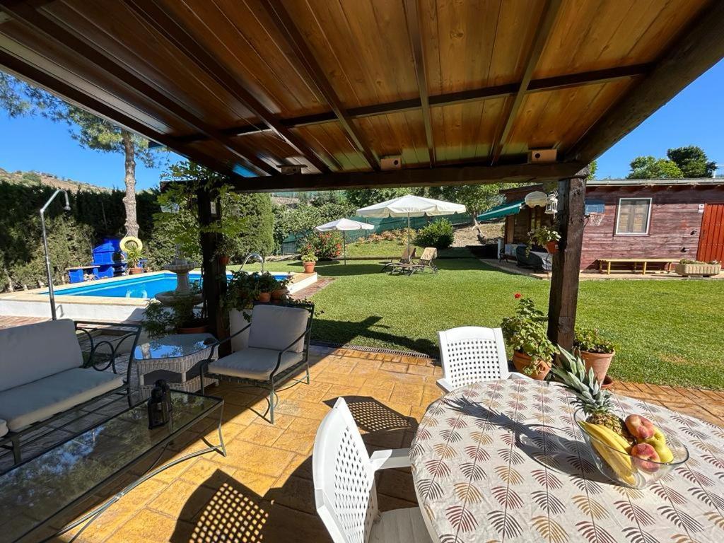 Casa Rural Cupiana Piscina Privada Málaga Exterior foto