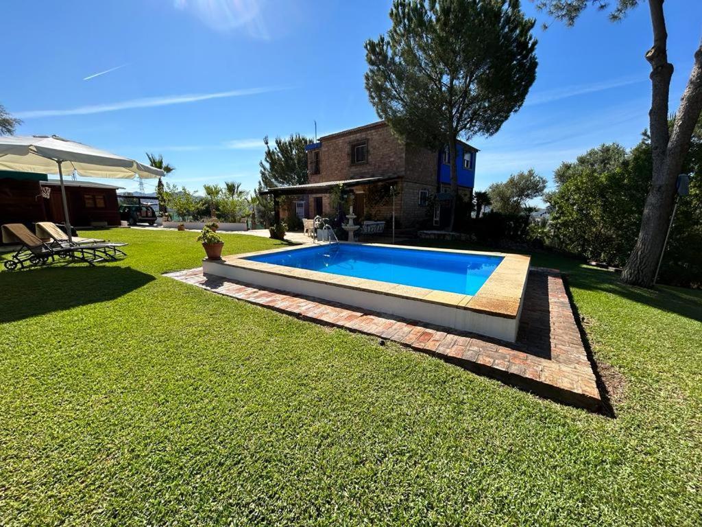 Casa Rural Cupiana Piscina Privada Málaga Exterior foto